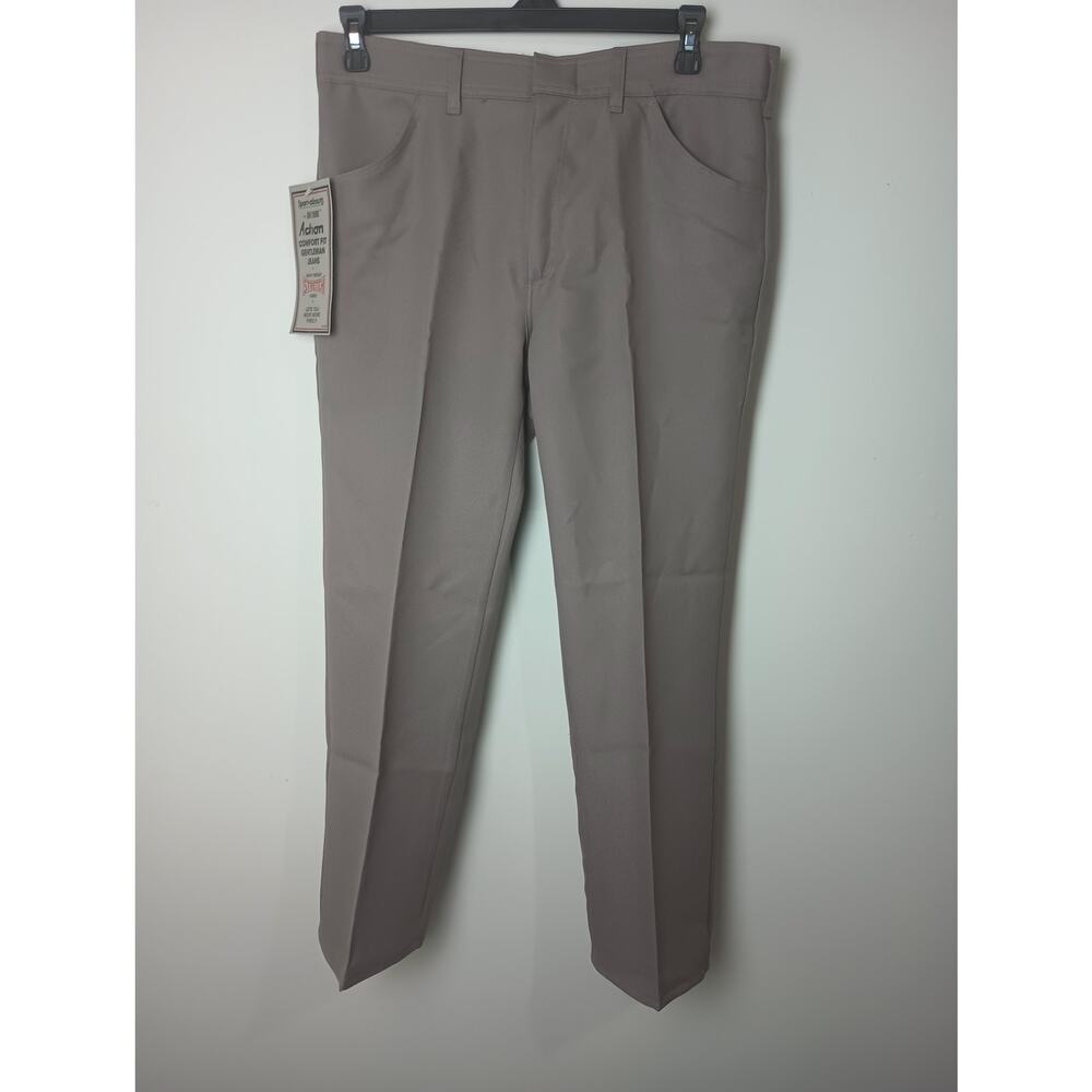Vintage Sport Abouts Big Yank Mens 36x30 Comfort Fit Tan Pants NWT